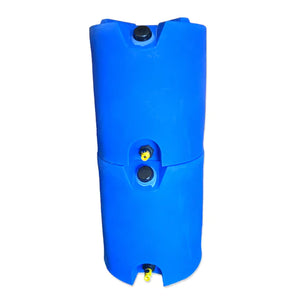 30 Gallon Stackable Water Storage Tank w/ Water Treatment