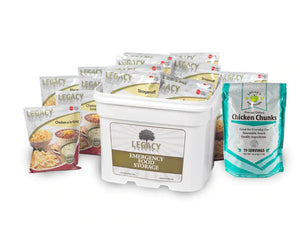 79 Serving Freeze Dried Chicken and Entree Combo Bucket