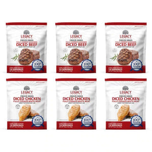 freeze dried meat package