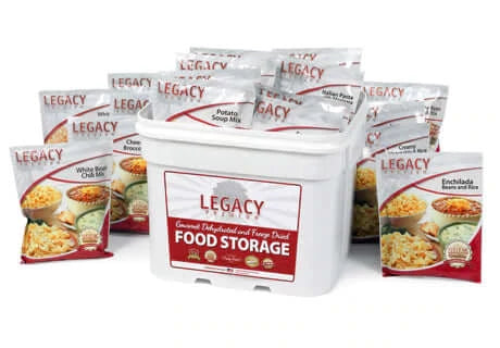 freeze dried entree meals
