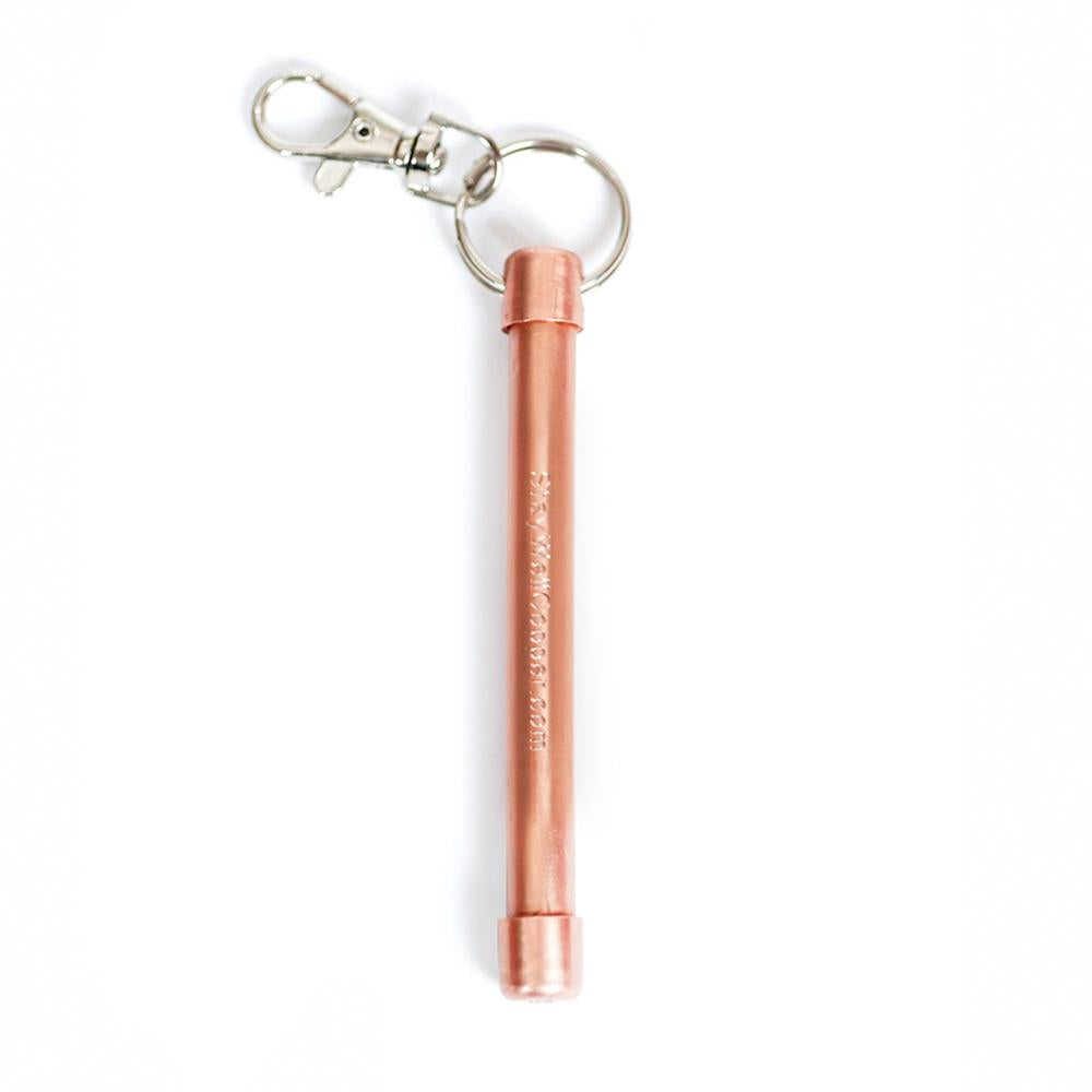 Hand-held Tool with Swivel Keychain Clip