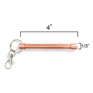 Hand-held Tool with Swivel Keychain Clip