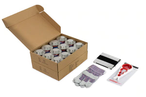 Emergency Stove, 16 Hour Survival Fuel Source + Stove, Wrench & Gloves