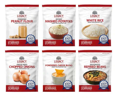bulk freeze dried side dishes