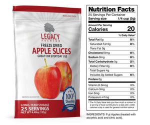 Freeze Dried Apple Slices