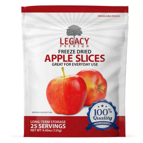 freeze dried apple slices