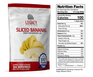 Dehydrated Banana Chips 6 - Pack