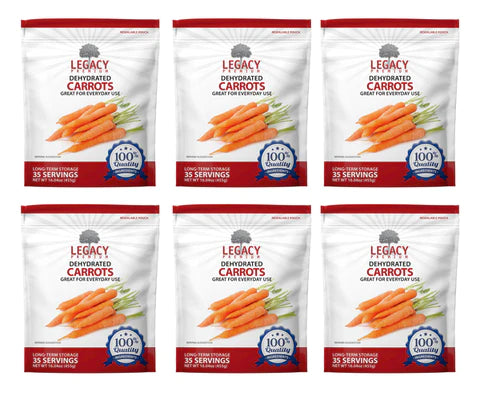 Dehydrated Carrots - Pack