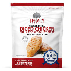freeze dried chicken dices