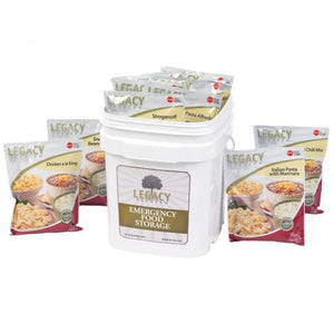 60 Serving Breakfast, Lunch, And Dinner Bucket - 18 lbs