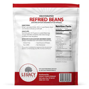 Dehydrated Refried Beans