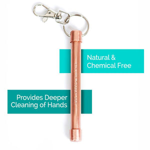 Hand-held Tool with Swivel Keychain Clip