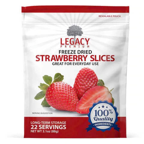 freeze dried strawberries