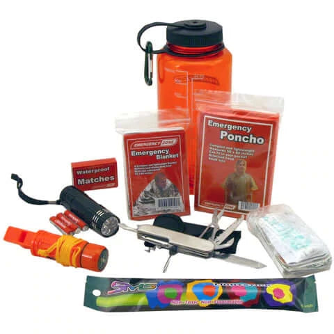 survival water bottle kit