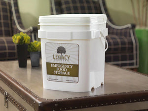 60 Serving Breakfast, Lunch, And Dinner Bucket - 18 lbs